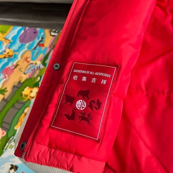 NWT - Adidas Women's Puffer Jacket for Happy Lunar Year Edition- Size M - Picture 7 of 9